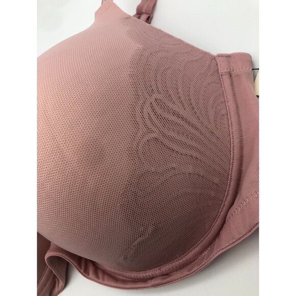 Ava & Viv T-Shirt Bra Lightly Lined Convertible Dusty Rose Underwire Womens 44DD - Picture 4 of 9